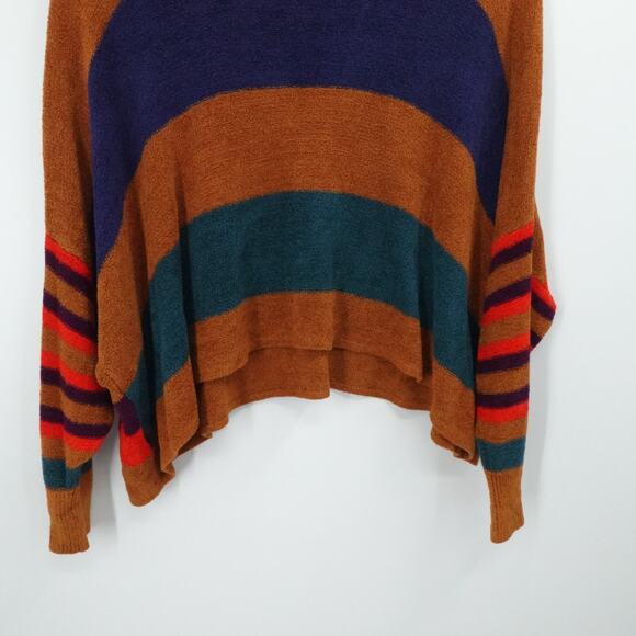Free People Sweater Womens XS Terracotta All About You Oversized Slouchy Fall - Picture 12 of 14